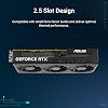 ASUS PRIME-RTX5050-O8G-NVIDIA-GEFORCE-RTX 5050-8GB GDDR6-128bit-2707MHz-OC-HDMI-3xDP-DLSS4 GRAPHICS CARD