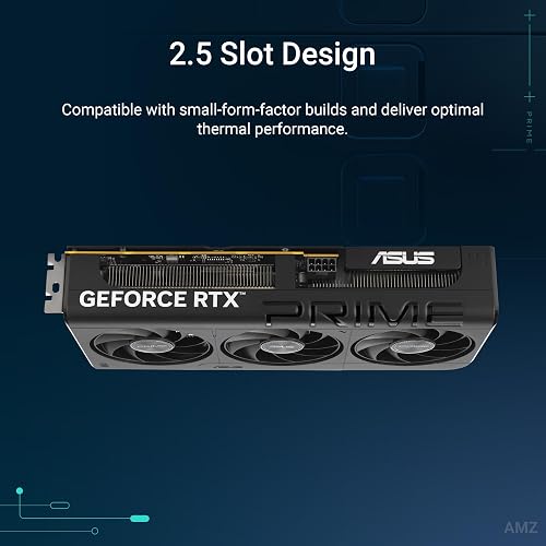 ASUS Prime NVIDIA GeForce RTX 5050 8GB GDDR6 OC Edition – Carte Graphique (PCIe 5.0, HDMI 2.1, DisplayPort 2.1, Ventilateurs axiaux, Dual BIOS) - 2