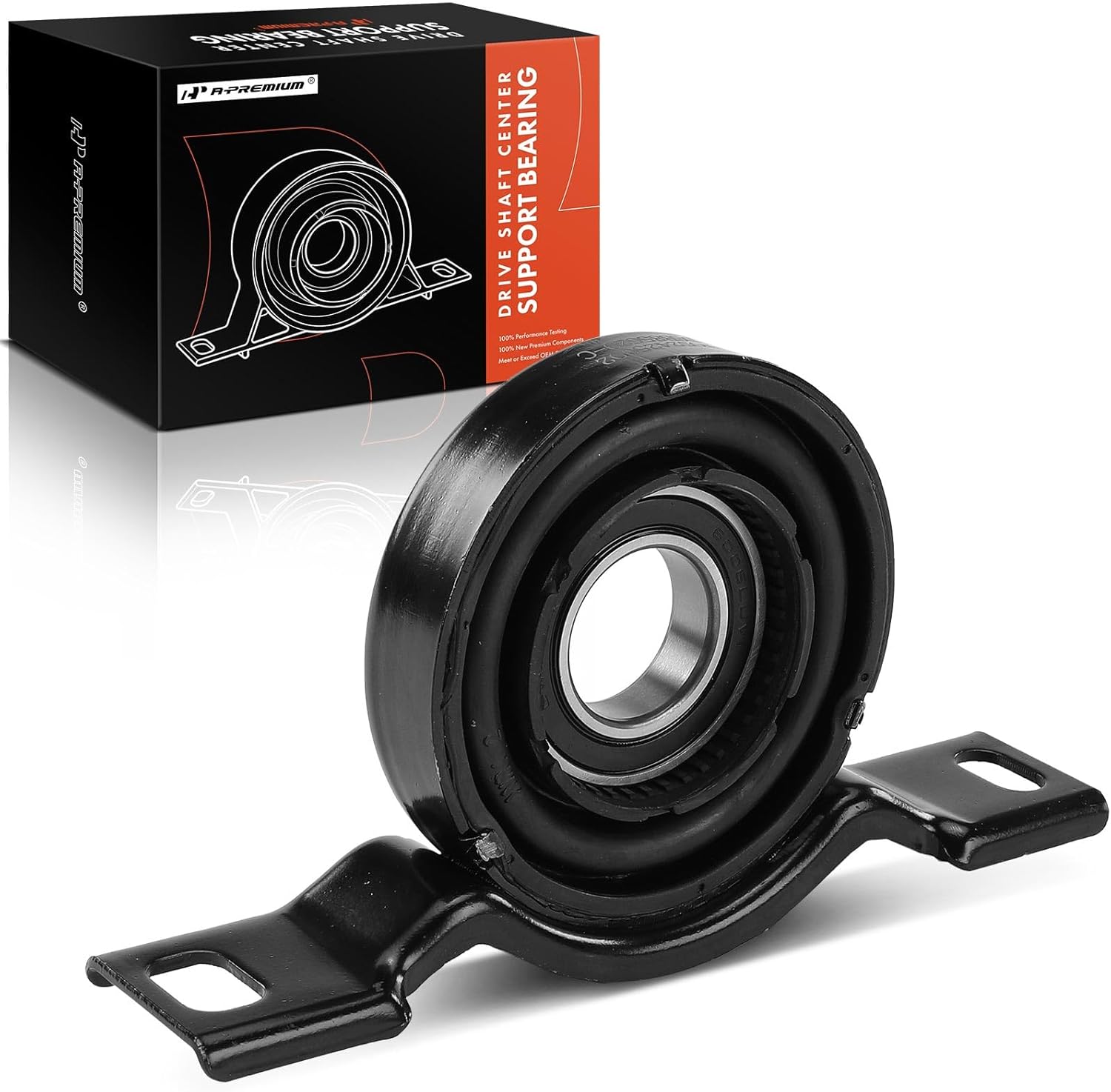 A-Premium Drive Shaft Center Support Bearing Driveshaft Carrier Bearing Compatible with Cadillac CTS 2008-2014, AWD, Automatic Transmission, Replace# 25902504, 25949985