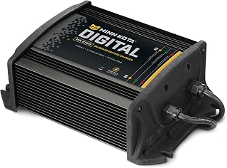 Minn Kota 1822105 MK 210D On-Board Battery Charger (2 Banks, 5 amps per bank)