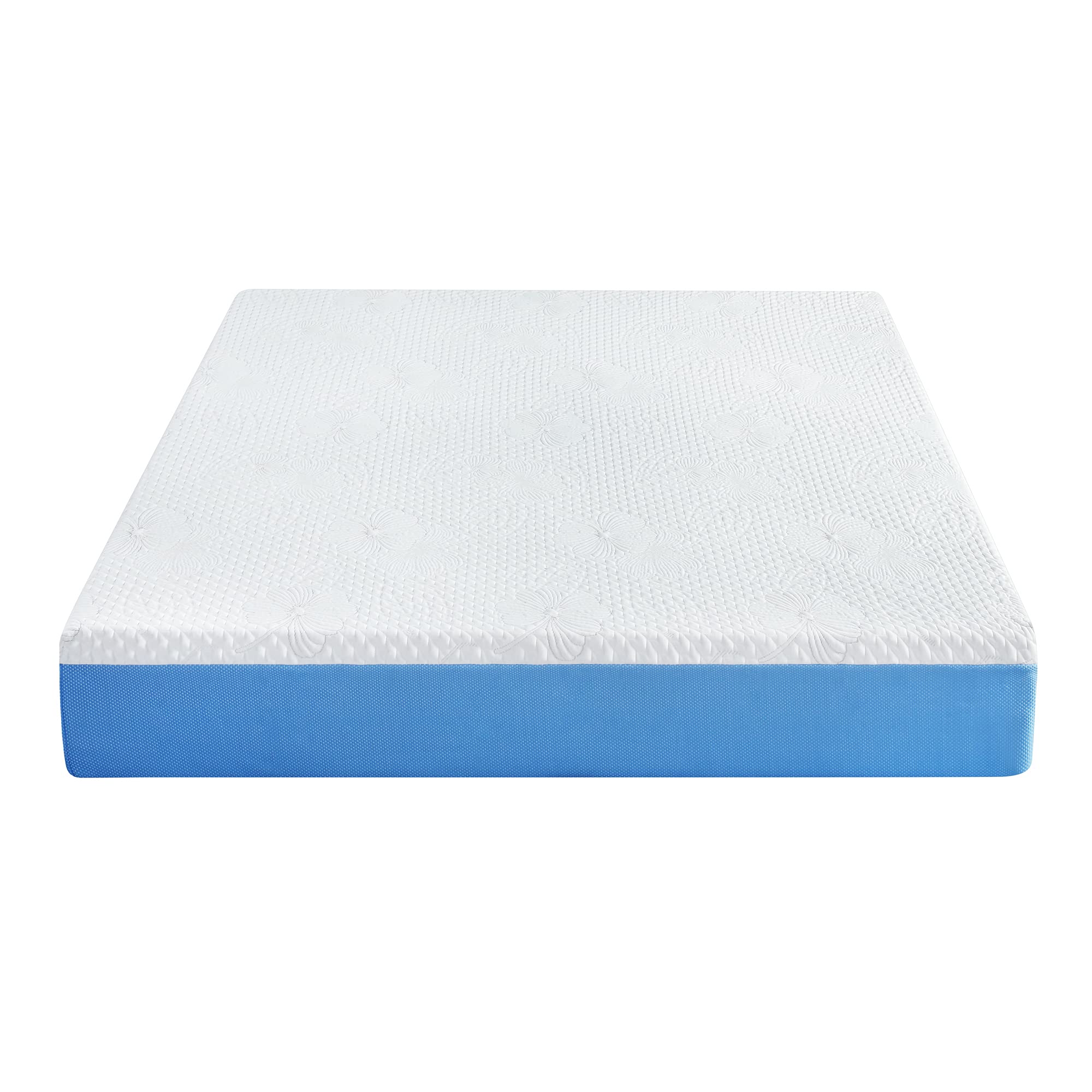 Olee Sleep 10 Inch Ventilated Gel Infused Memory Foam Mattress
