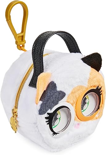 Vista 52 de Purse Pets Micros, Denim Deerie Stylish Small Purse with Eye Roll Feature Paquete de 2: erizo y narval