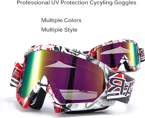 Miniatura 3 de Gafas de seguridad para cuatrimoto, motocross, todoterreno, motocicleta, motocicleta, gafas de seguridad, anti rayos UV, antiarañazos, polvo,