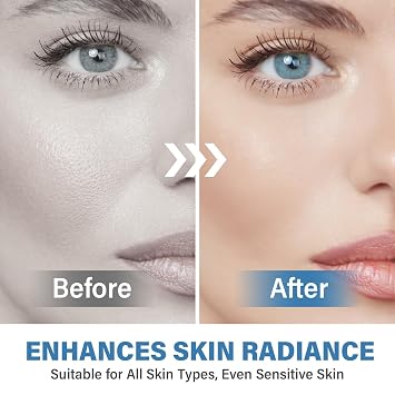 Stem Cell Serum for Face, Advanced Anti-Aging Ampoule for Skin Firming and Hydration, Reduces the Appearance of Fine Lines 1.2 Oz
