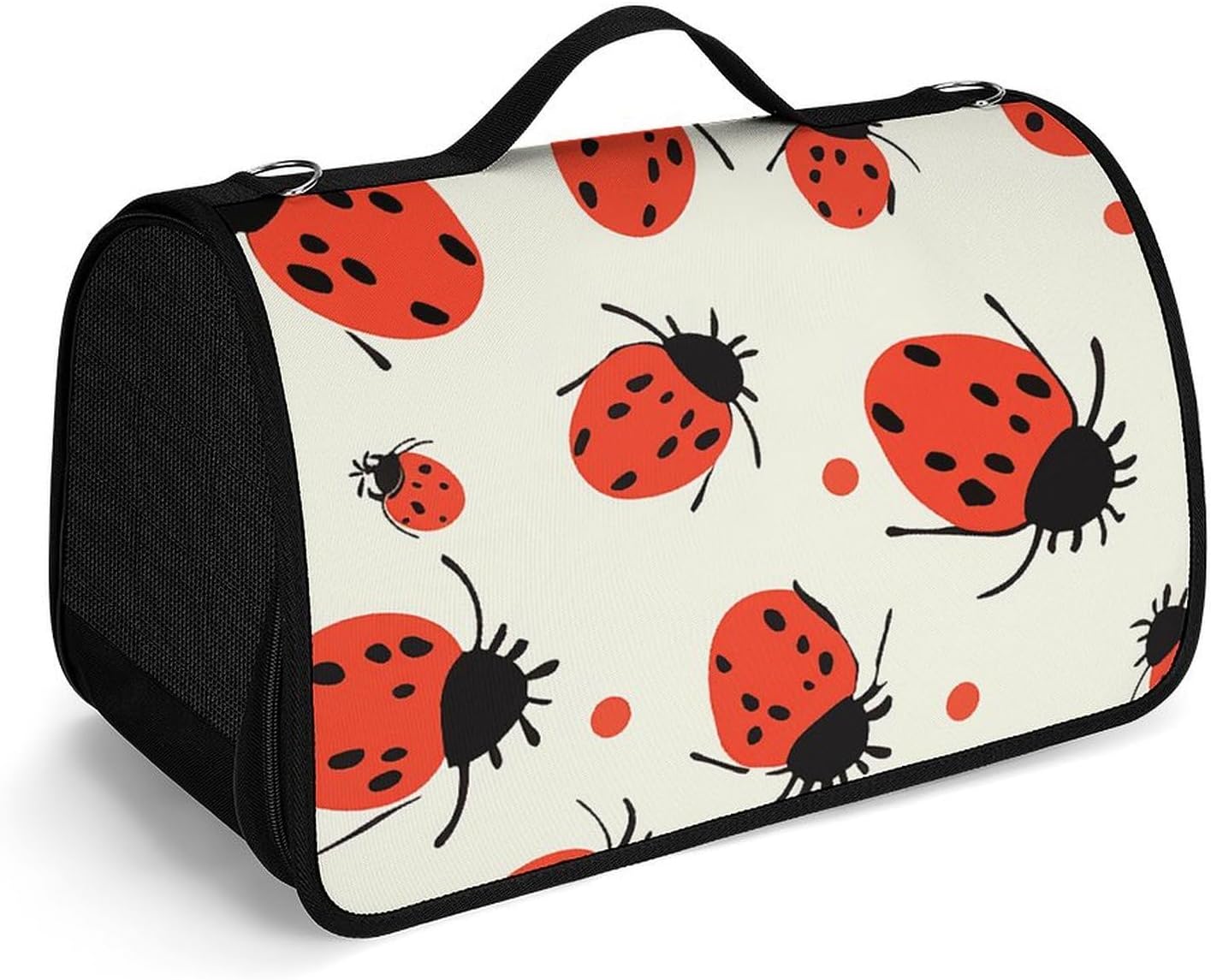 Pet Handbags, Ladybugs Pattern Printed Pet Handbags,folding Pet Bags,new Pet Handbags,universal Pet Handbags, 45X26X23.5cm