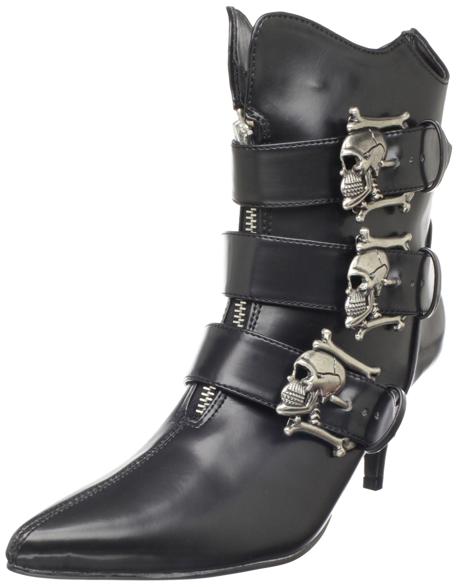 Demonia Womens Fury 06 Ankle Boot Black | Desertcart Haiti