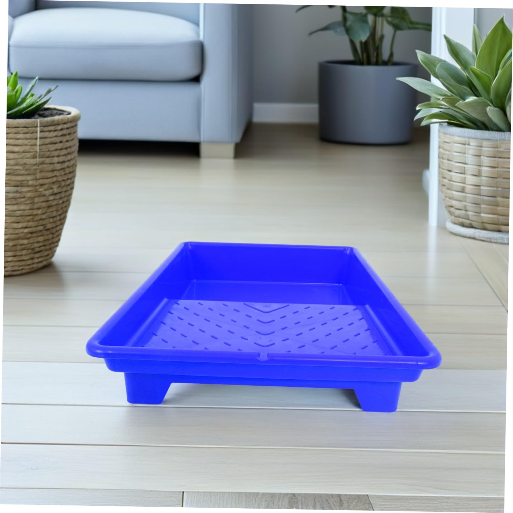 5 Szt. Plastikowych Tac Do Wałków Malarskich i Ergonomiczne Pojemniki Do Mieszania i Projektów DIY Łatwe Przechowywaniu