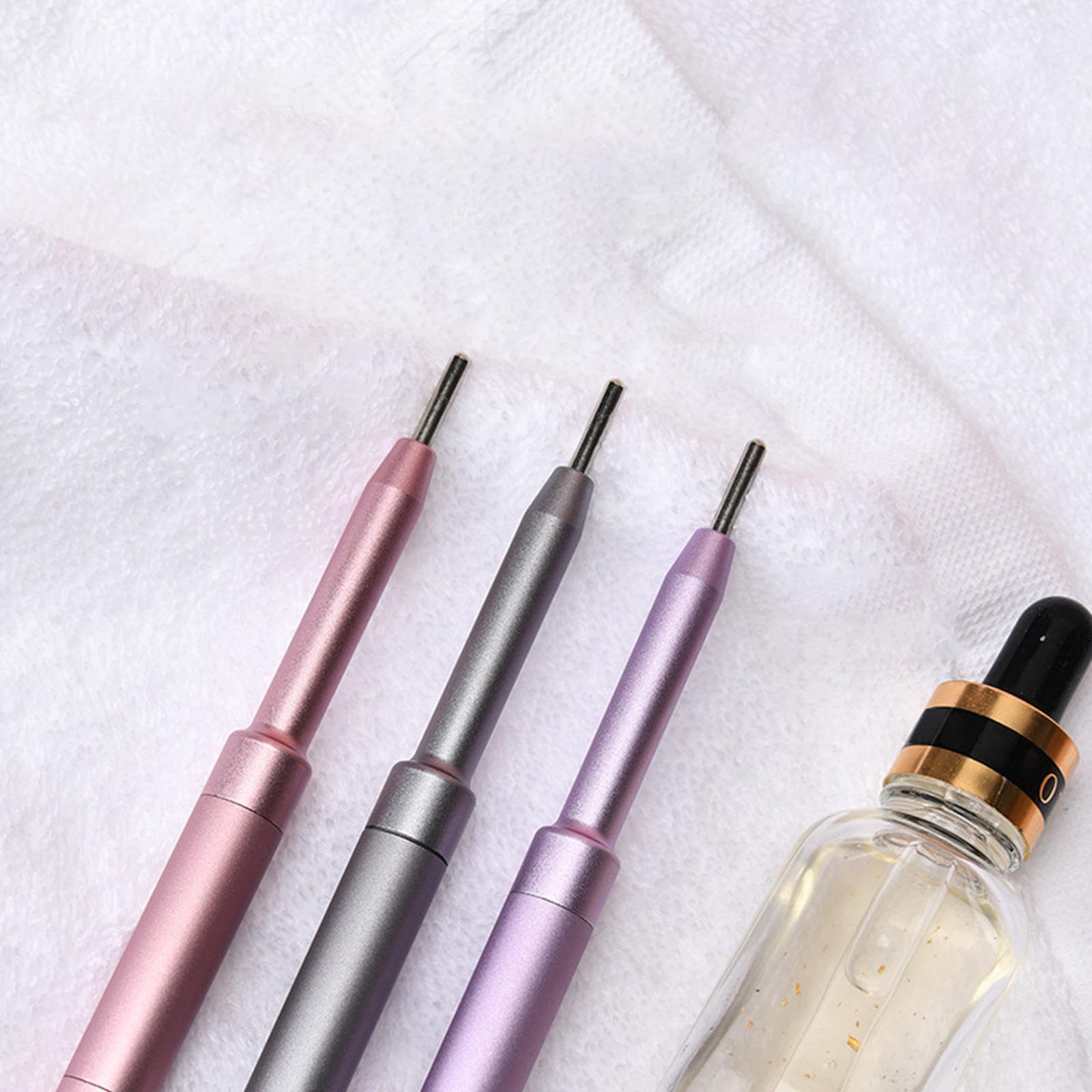 Facial Gesichtsmassage Reflexzonen Aluminiumlegierung Punktmassage Pen Handgerät Mini Manuell Stabil für Spa Körperpflege Reise Geschenk E, Lila