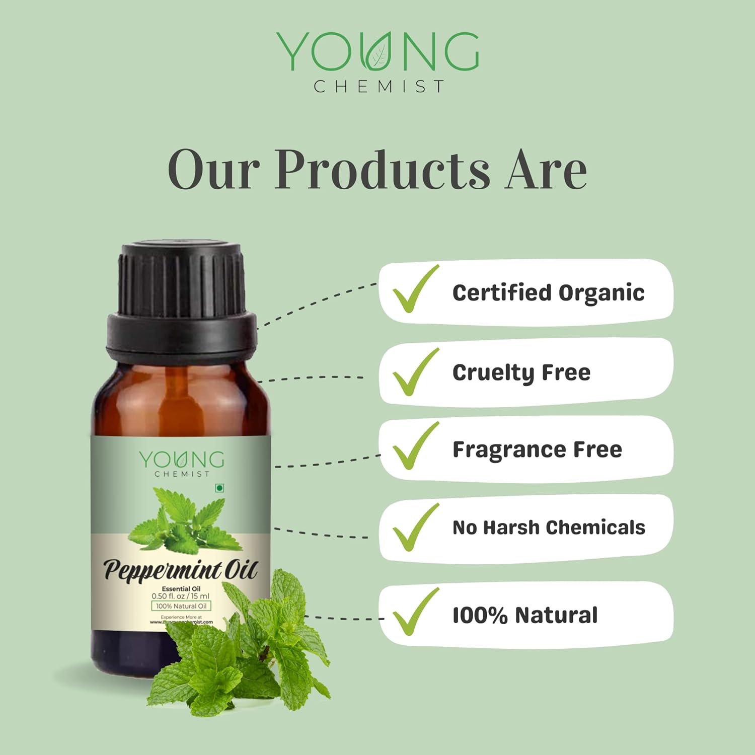 Lavender & Peppermint Essential Oils | Pack Of 2 (15 ml each) | 100% Pure, Undiluted, Natural And Therapeutic Grade - Perfect for Aromatherapy, Skin Therapy - 2x15ml Lavender & Peppermint Essential Oils | Pack Of 2 (15 ml each) | 100% Pure, Undiluted, Natural And Therapeutic Grade - Perfect for Aromatherapy, Skin Therapy - 2x15ml