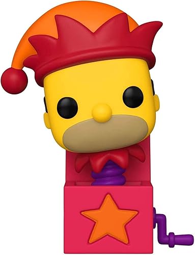Funko Pop! Animación: Los Simpsons - Homer Jack-in-The-Box, Multicolor
