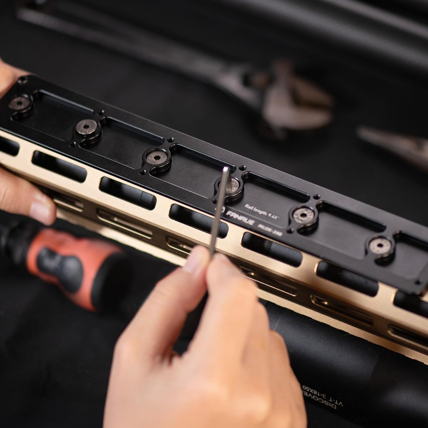 FANAUE Arca Rail Tripod Mount Adapter Compatiable Arca-Swiss/RRS Dovetail Tripod Ballhead Quick Release Plate - Image 6