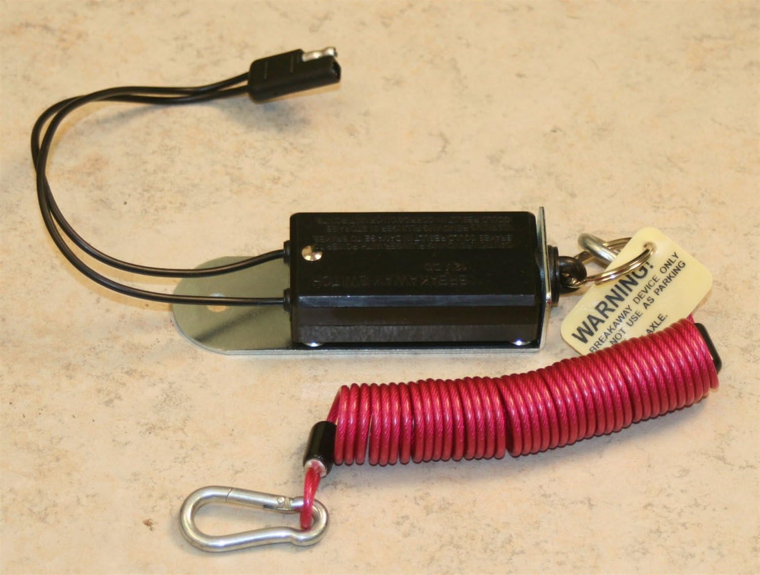 Blue Ox BRK2505 Patriot Supplemental Breakaway Switch for Braking System | Adds a Breakaway Kit to a Second Towed Vehicle | Great for Camping