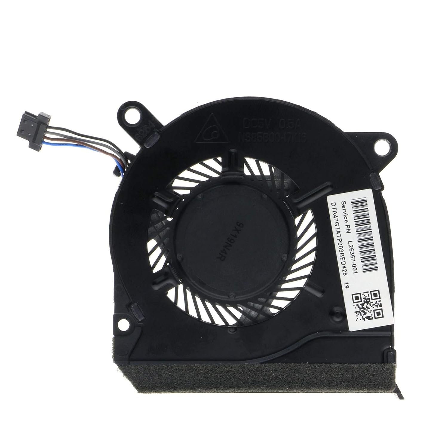 CPU Cooling Fan for HP Pavilion 14-CE 14-CE0068ST 14-CE1056WM 14-CE2068ST 14-CE1004TX CE1006TX L26367-001