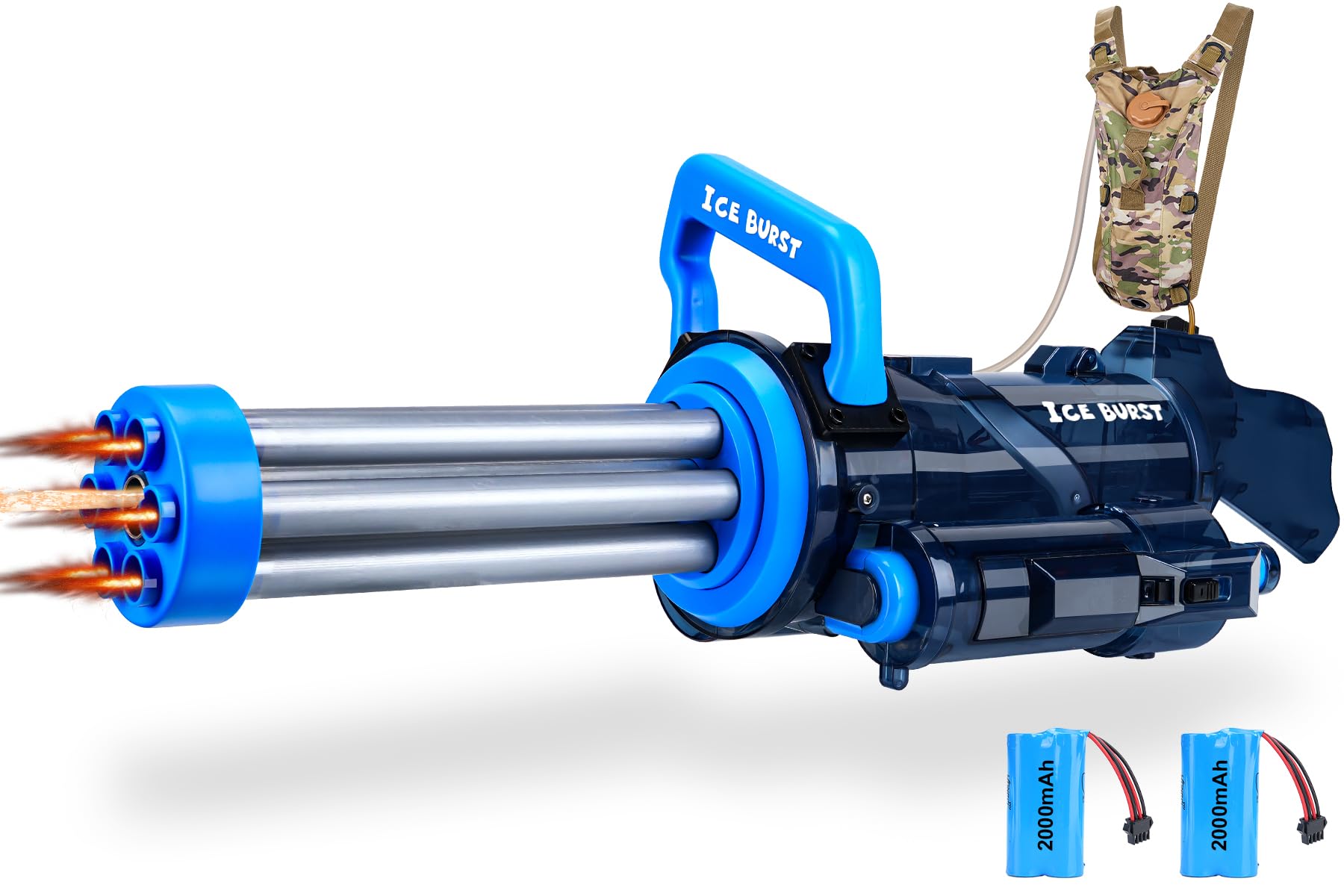 Amazon.com: Most Powerful Gatling Submachine Electric Water Gun