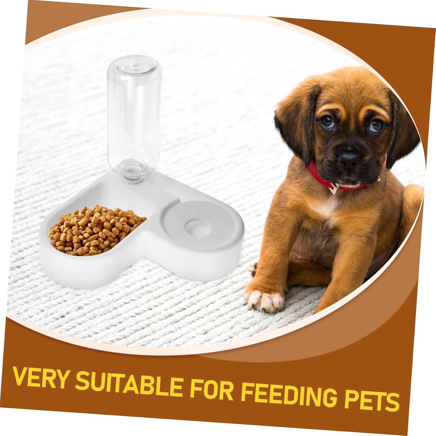 Toyvian Automatic Water Dispenser Pet Feeder for Cats and Easy to Integrated Water Holder for Home Use Smooth