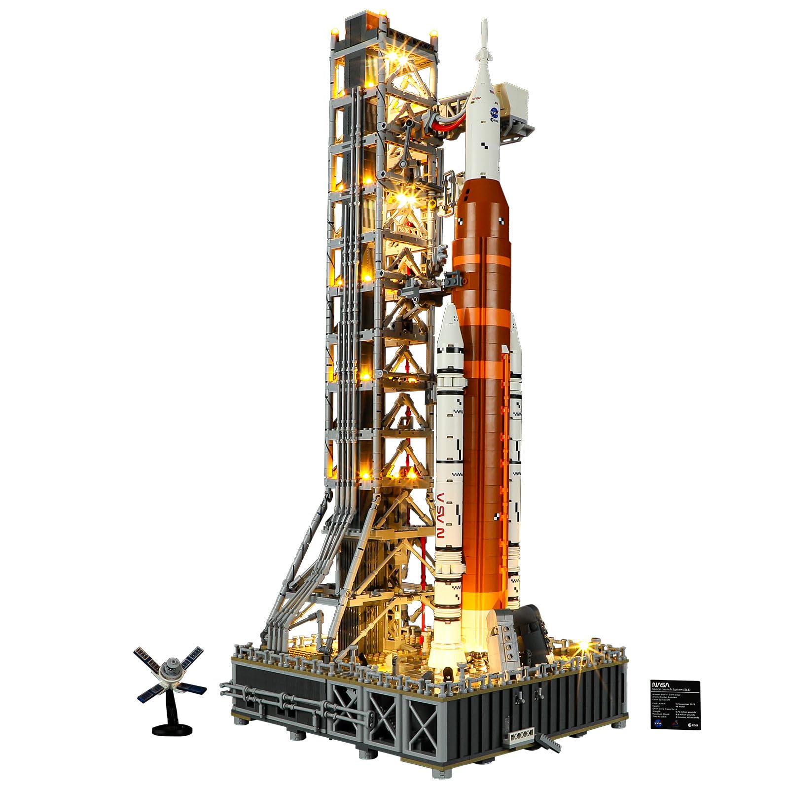 Amazon.co.jp: YMSCIKSJ 10341 アルテミス I ロケット LED ライト