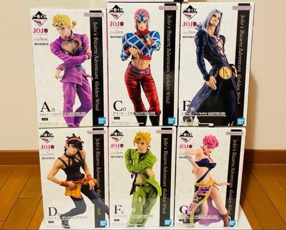 Amazon.co.jp: 一番くじ ジョジョの奇妙な冒険 GOLDEN WIND 上位 