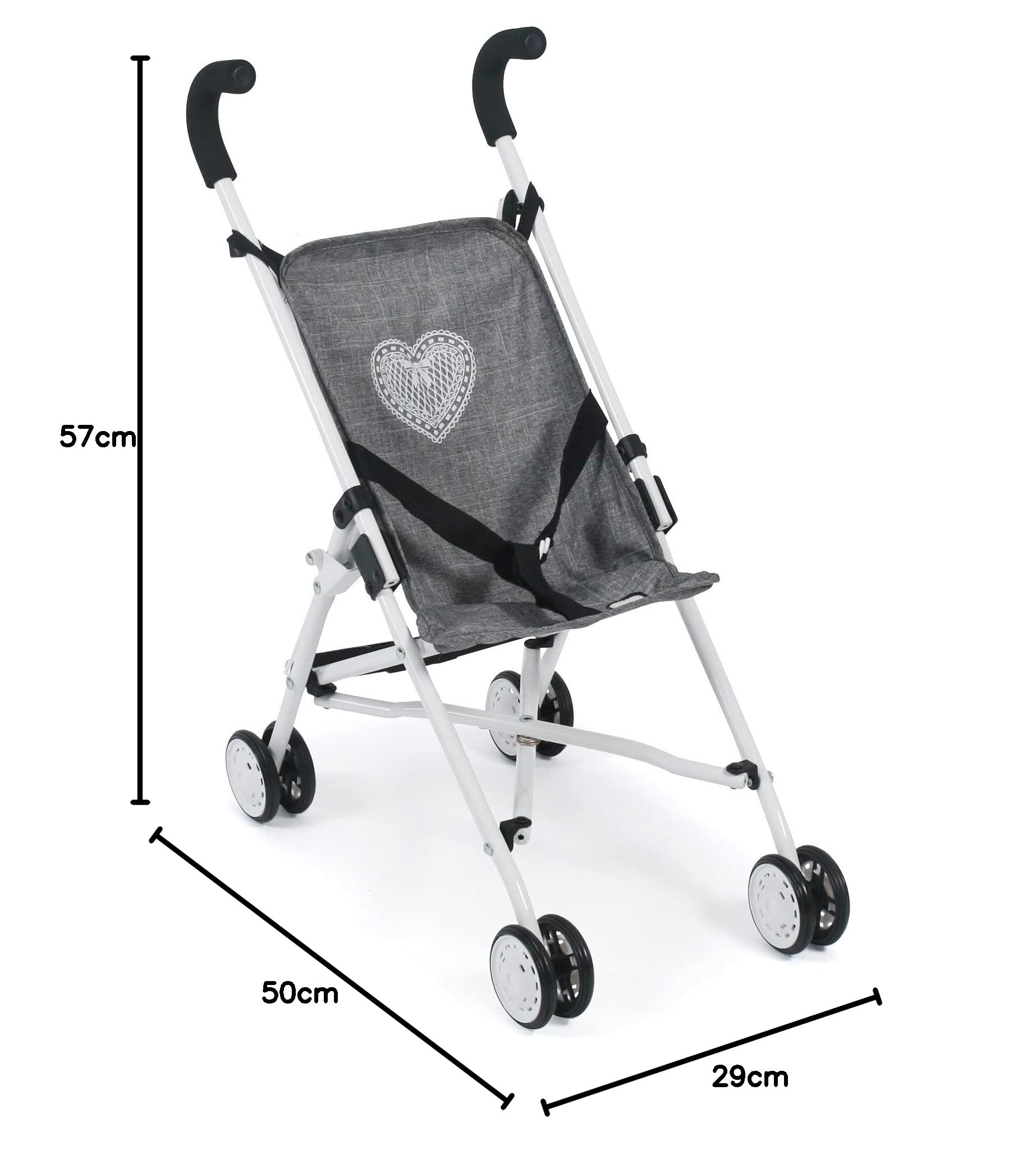 Bayer Chic 2000 601-18 - Poussette mini-buggy Roma pour poupée - La Poste