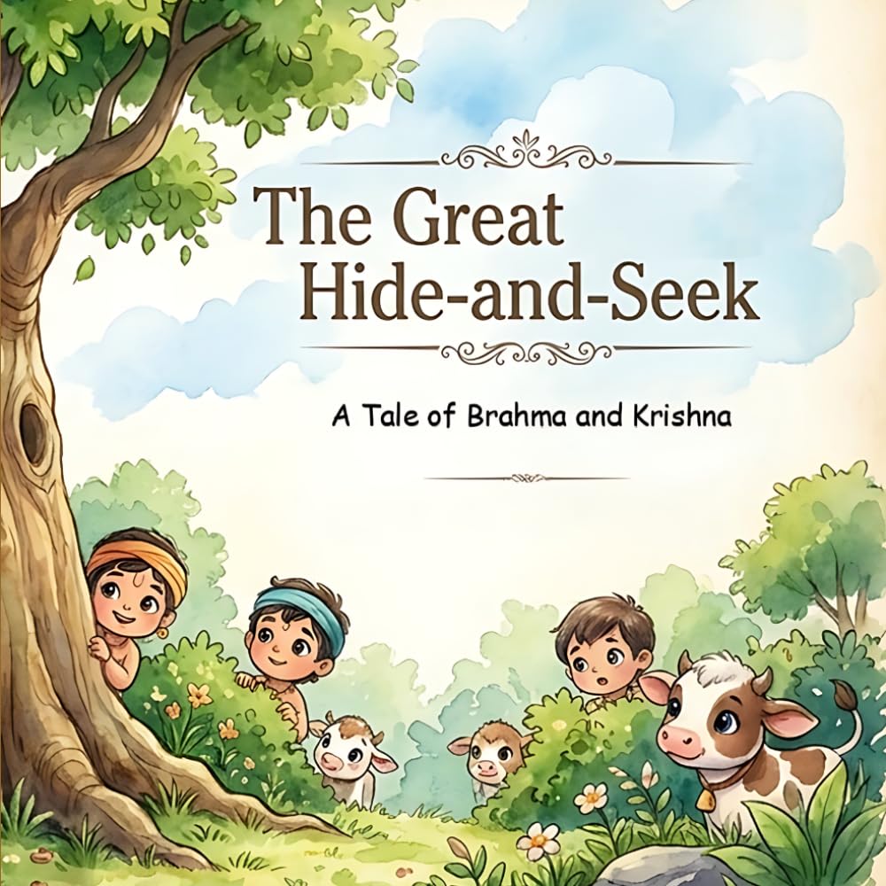The Great Hide-and-Seek: A Tale of Brahma and Krishna (Illustrated Adventures)
