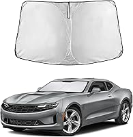 Vista 190 de EcoNour Parasol para Subaru Crosstrek 2013-2015 2016 2017, visera solar para parabrisas delantero y ventana, bloqueador de calor UV y protector