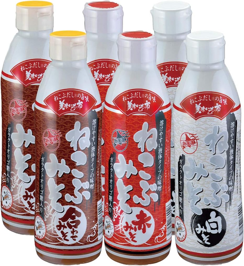 本物新品保証 ねこぶみそ 6本セット とれたて 美味いもの市 白みそ 赤みそ 合わせ 各2本 本物新品保証 ねこぶみそ 6本セット とれたて 美味いもの市 白みそ 赤みそ 合わせ 各2本