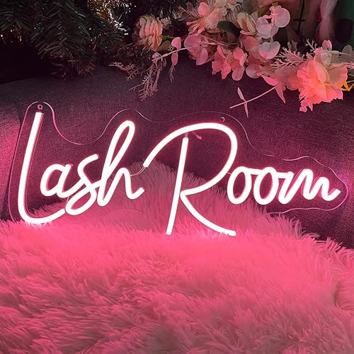 Miniatura 3 de Letrero de neón para sala de belleza de spa para sala de belleza, cejas de uñas con pestañas para estudio, decoración de pared LED para tiendas de
