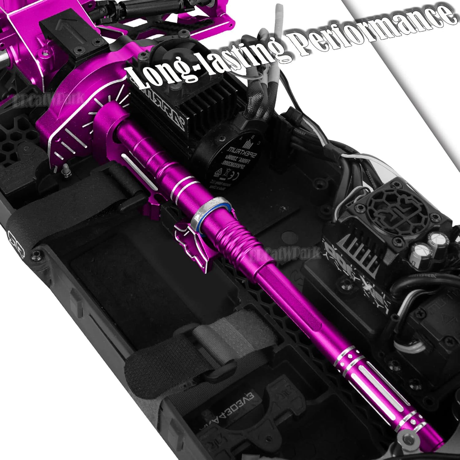 RC Upgrades Part for 1/10 Granite/Senton 3S & Mega550,Shock,A-Arm,Caster Block,Steering Blocks,Stub Axle Carriers,Links,Gearbox,Center Driveshaft Axles,Support,25T Spline,Steering,Pink
