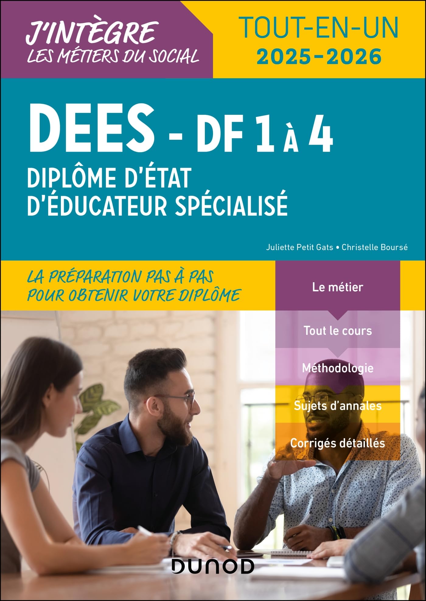 DEES - DF 1 à 4 - Diplôme d'État d'éducateur spécialisé - 2e éd.: Tout-en-un Paperback – Big Book, 28 August 2024