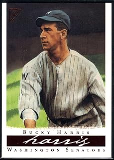 Baseball MLB 2003 Topps Gallery Hall of Fame #38 Bucky Harris Senators