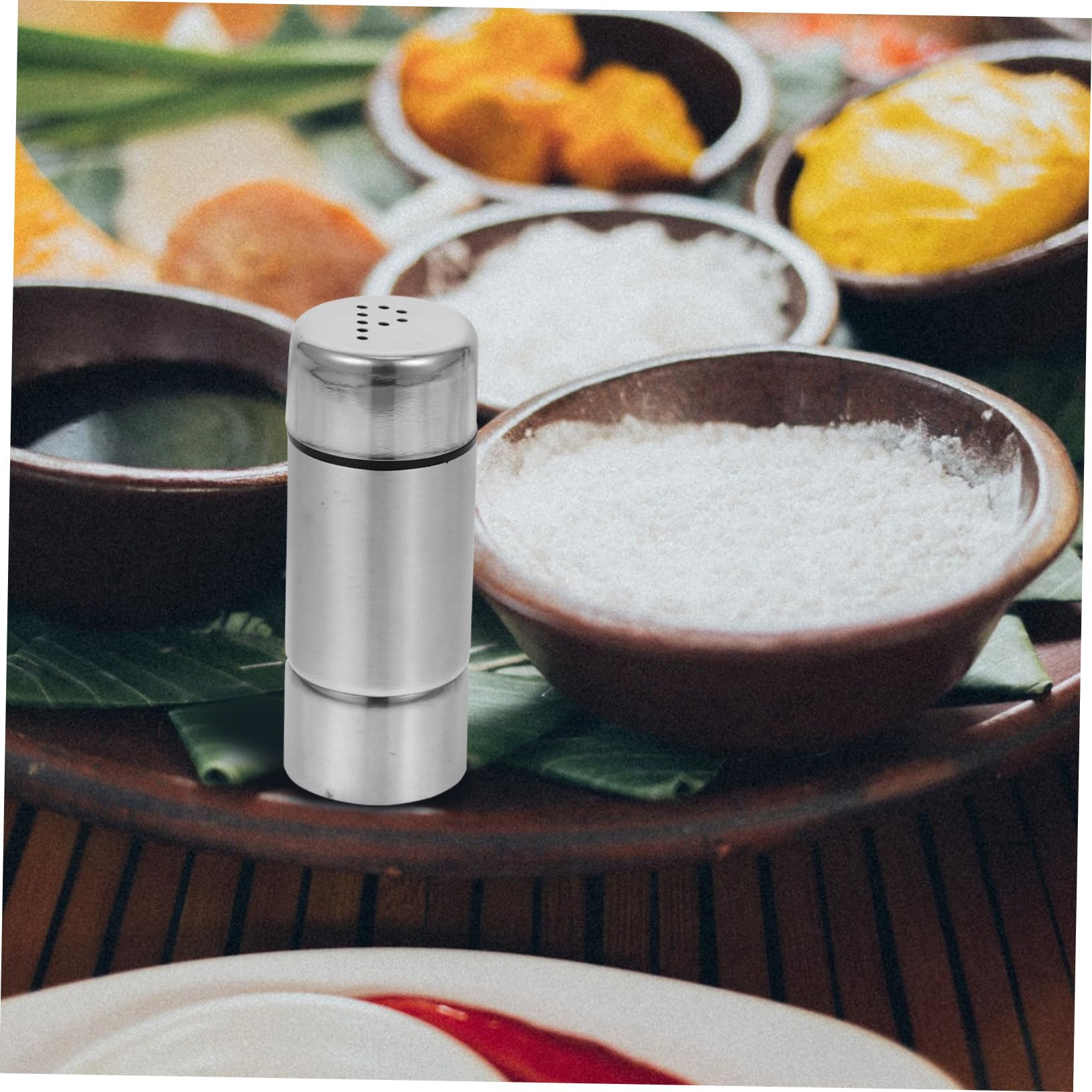 Cabilock 2 Juegos Botella De Condimento Pimentero Salero Para Cocina Salero De Cocina Dispensador De Condimentos Botella De Condimento Portátil Bote Agitador De 2 piezas * 2