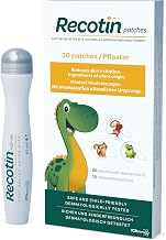 Recotin Mosquito Bite Patch Roll on Kit | 100% Natural Ingredients | Soothing Roll on 20ml and 30 Anti-Itch Patches | Family Solution