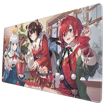 Amazon.co.jp: LUNQINS マウスパッド ゲーミング 大型 アンジュ