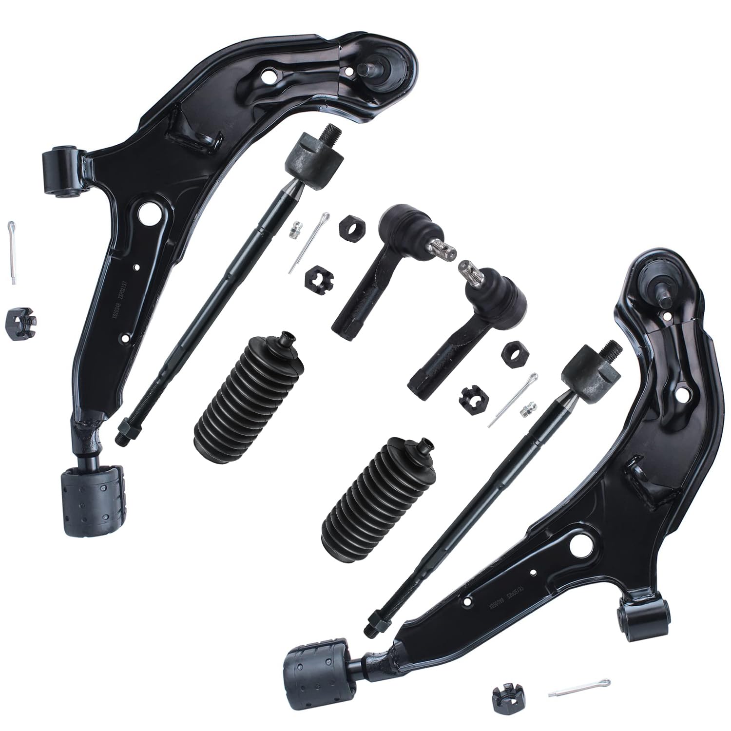 Detroit Axle - 8pc Front End Suspension Kit for 1998 1999 2000 2001