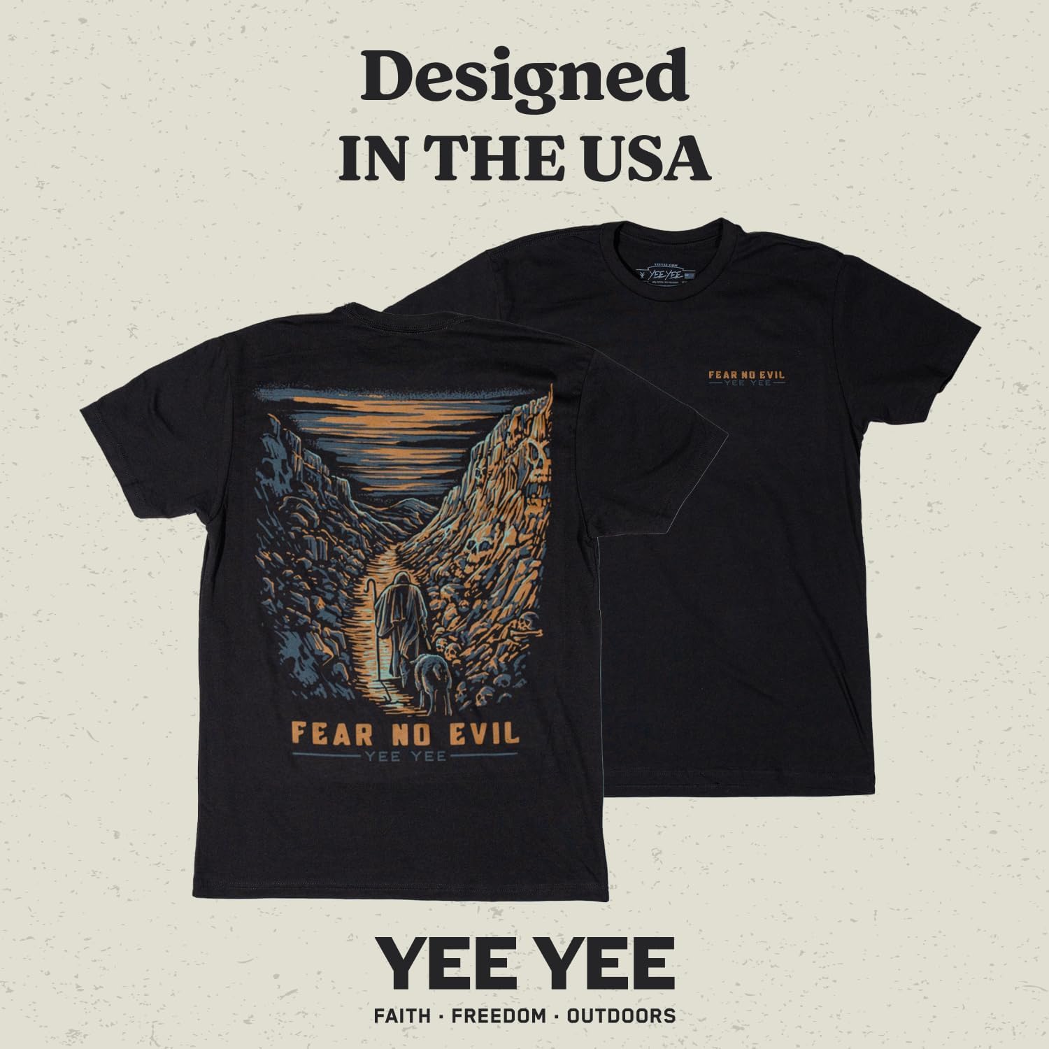 Yee Yee Apparel Christian Faith Graphic Tee Shirt – Men’s Christian Graphic Tees and Short Sleeve Shirts - Image 6