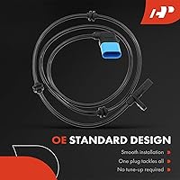 Vista 6 de A-Premium Sensor de velocidad de rueda trasera ABS para Mercedes-Benz - CLA250/CLA45 AMG, GLA250/GLA45 AMG, B250e, B Electric Drive, 2014 2015 2016