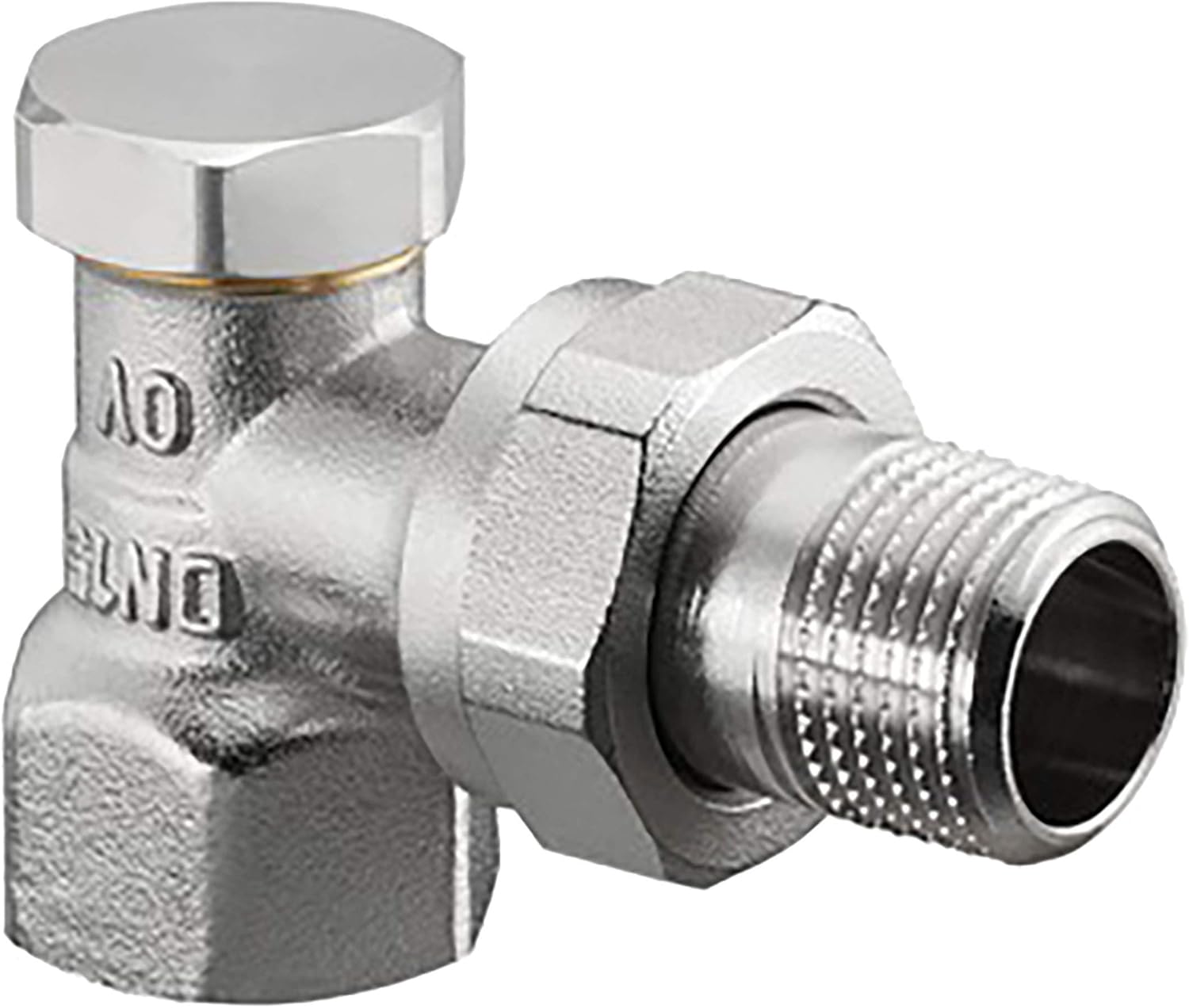 Oventrop Radiator Lockshield 2" DN 15 PN 10 Angle Pattern