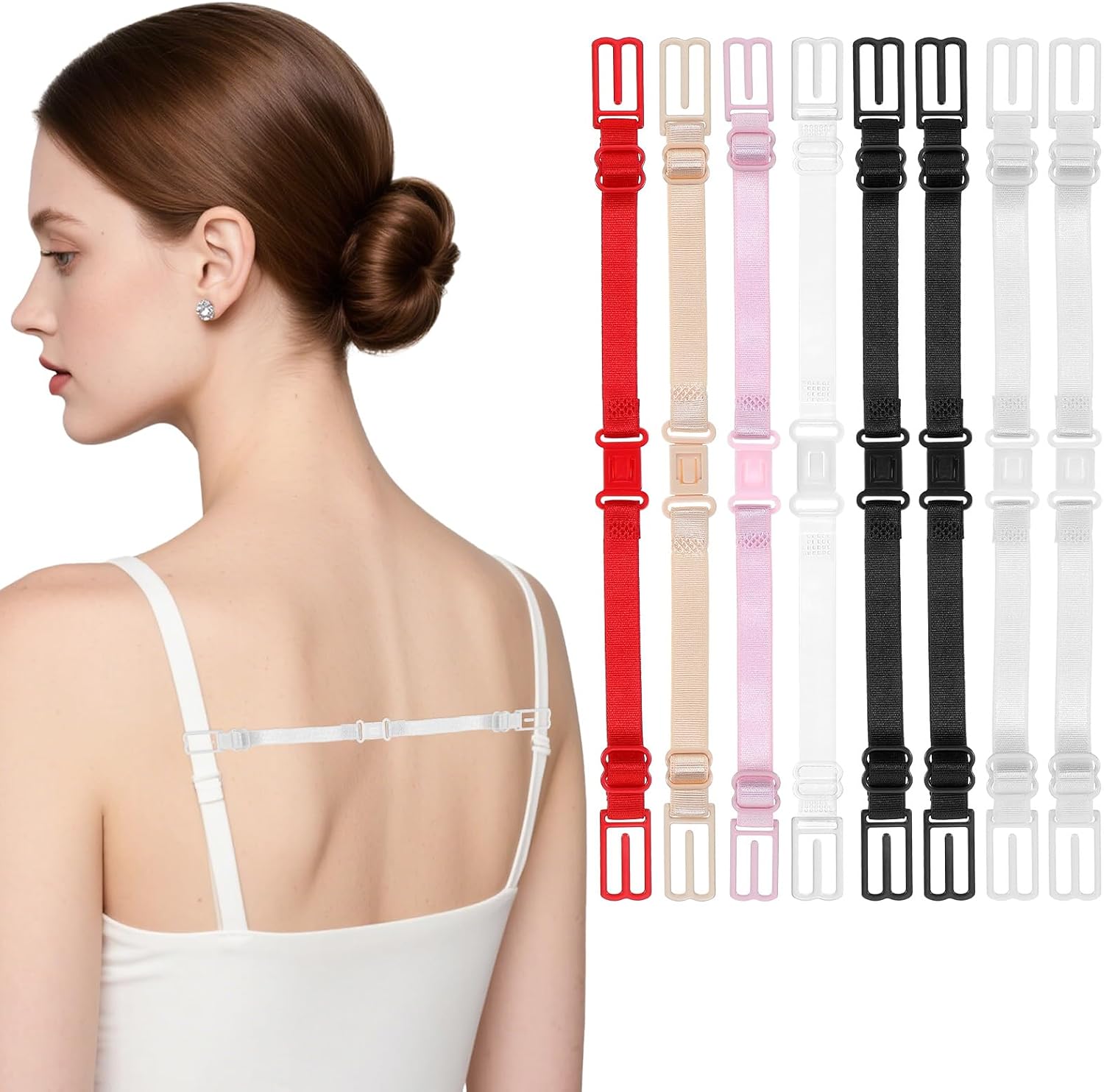 Bra Accessory Amazon.com: Classicseali 8 Pcs Keep Bra Straps from Slipping,Non-Slip ...