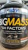 Bigjoy Bigmass Gh Factors Carb Powder - Chocolate Flavored 1 Pack (1 X 3000 G)