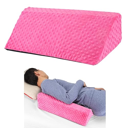 Wedge Pillow for Side Sleeping, Body Positioning Foam Wedge Pillow,