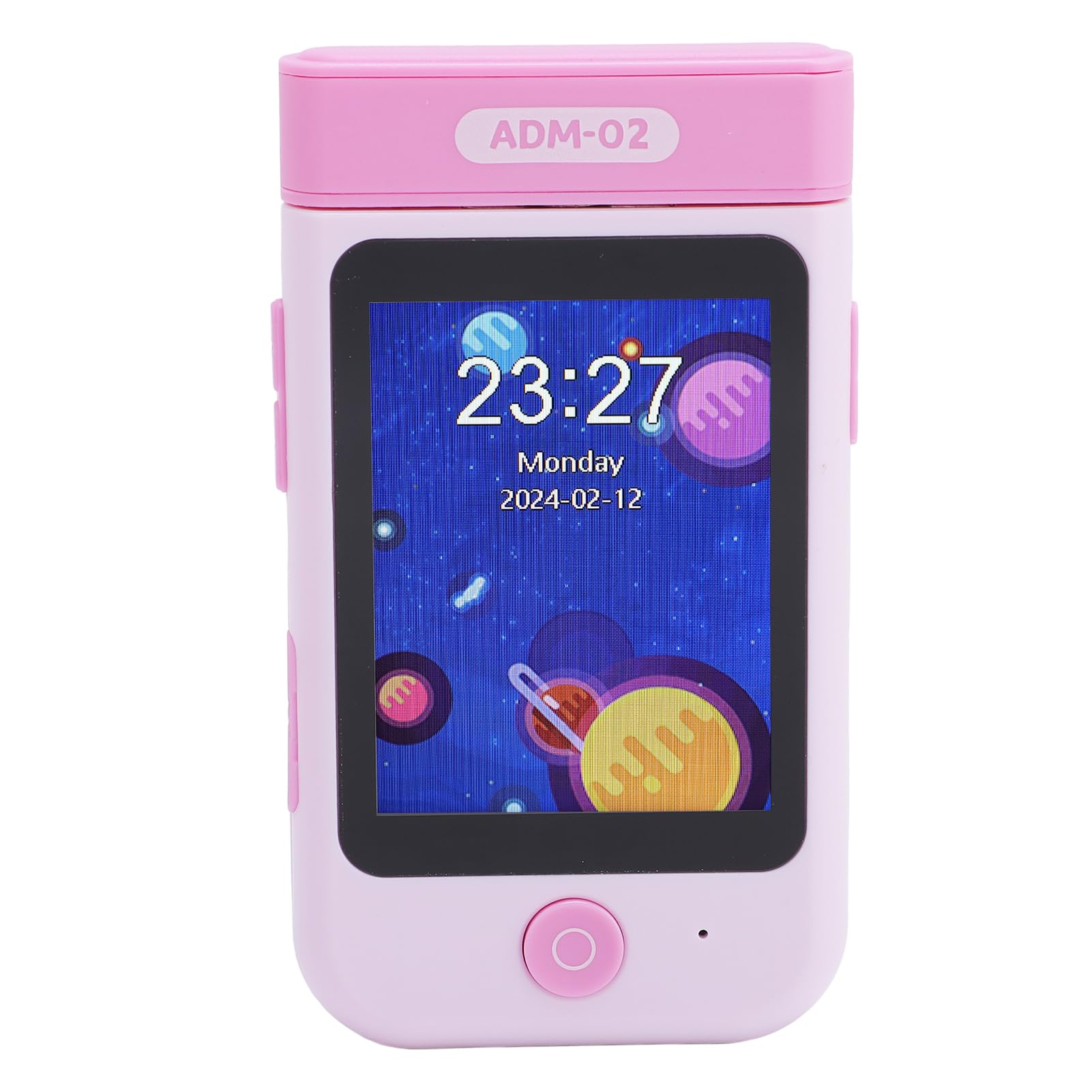 Smart Phone per Bambini Giocattolo, Touchscreen da 2,8 Pollici 1080P Smart Phone per Bambini, per con Giochi Educativi Lettore Musicale Lettore Video per 3 10 Attività di Viaggio (PINK)