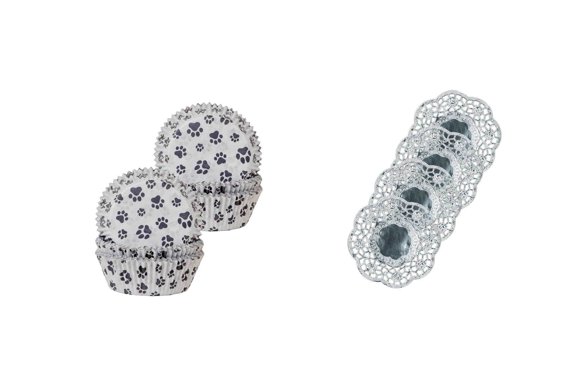 Demmler Set di pirottini per muffin – Pirottini per cupcake con