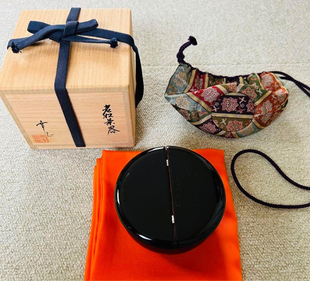 未使用品　輪島塗　老松茶入　仕服セット 未使用品 輪島塗 老松茶入 仕服セット 2025年最新】Yahoo
