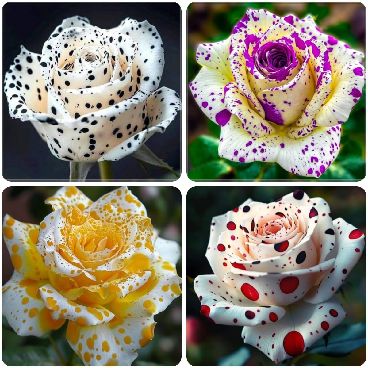 Rose Bulbs Now UK, Strong Plant, for Containers, Natural Organic, Excellent Display, Mix Greening Flower, Rare Plants, Easy Plant, 3bulbs-j