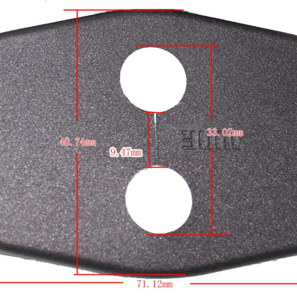 8 Pezzi Coperchi Proteggi Serratura Portiera In Acciaio Inox Per Peugeot 3008, 5008 (2017-2019) - Antiruggine E Antirumore