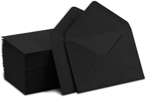 Miniatura 7 de Sobres pequeños de colores surtidos para tarjetas de regalo, tarjetas de visita de 4 x 2.7 pulgadas (blanco, paquete de 120)