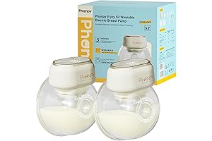 E-Joy S2 Wearable Hands Free Portable Breast Pump, with Double Electric Hands-Free Breast Pumps