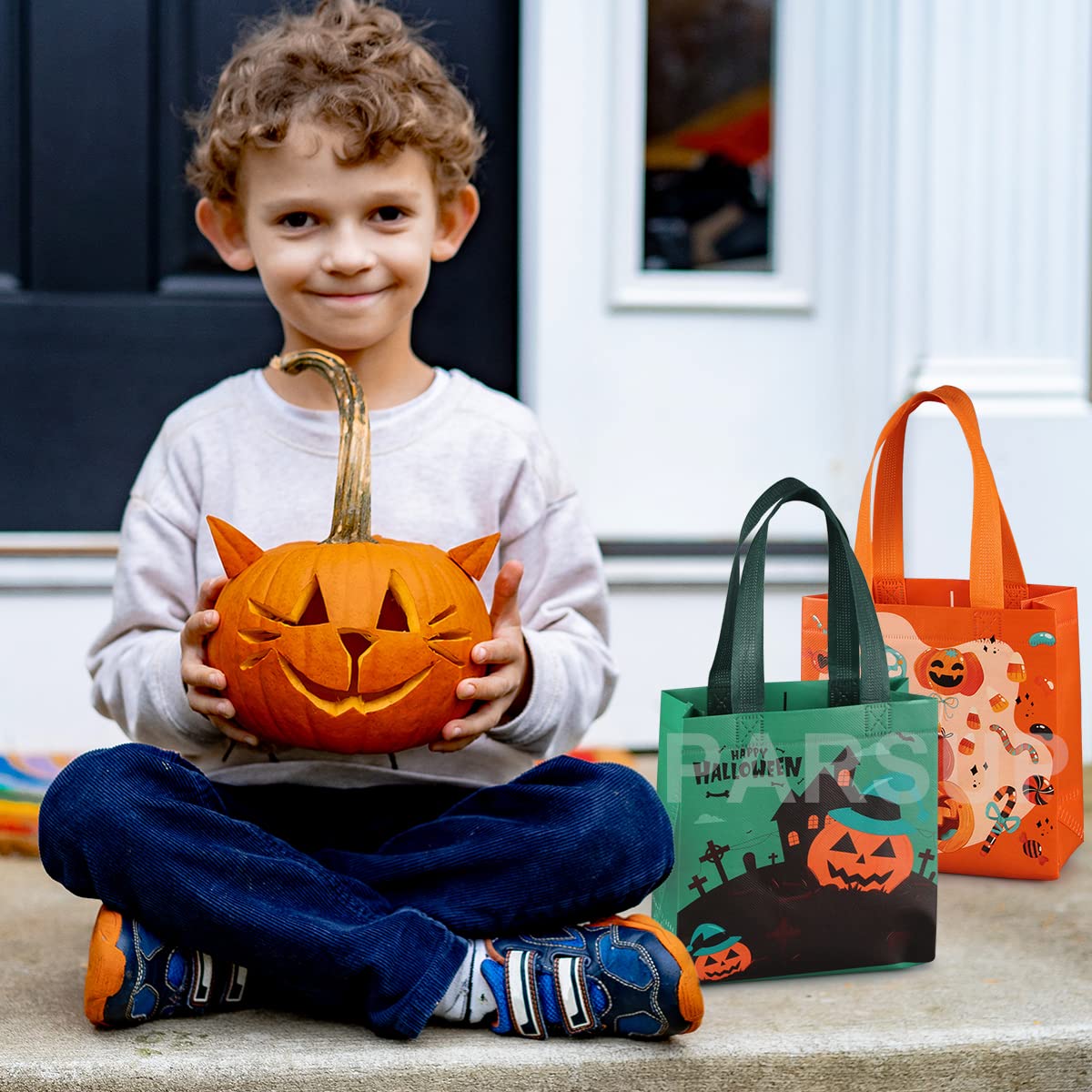 PARSUP 20PCS Halloween Trick Or Treat Bags, Ireland