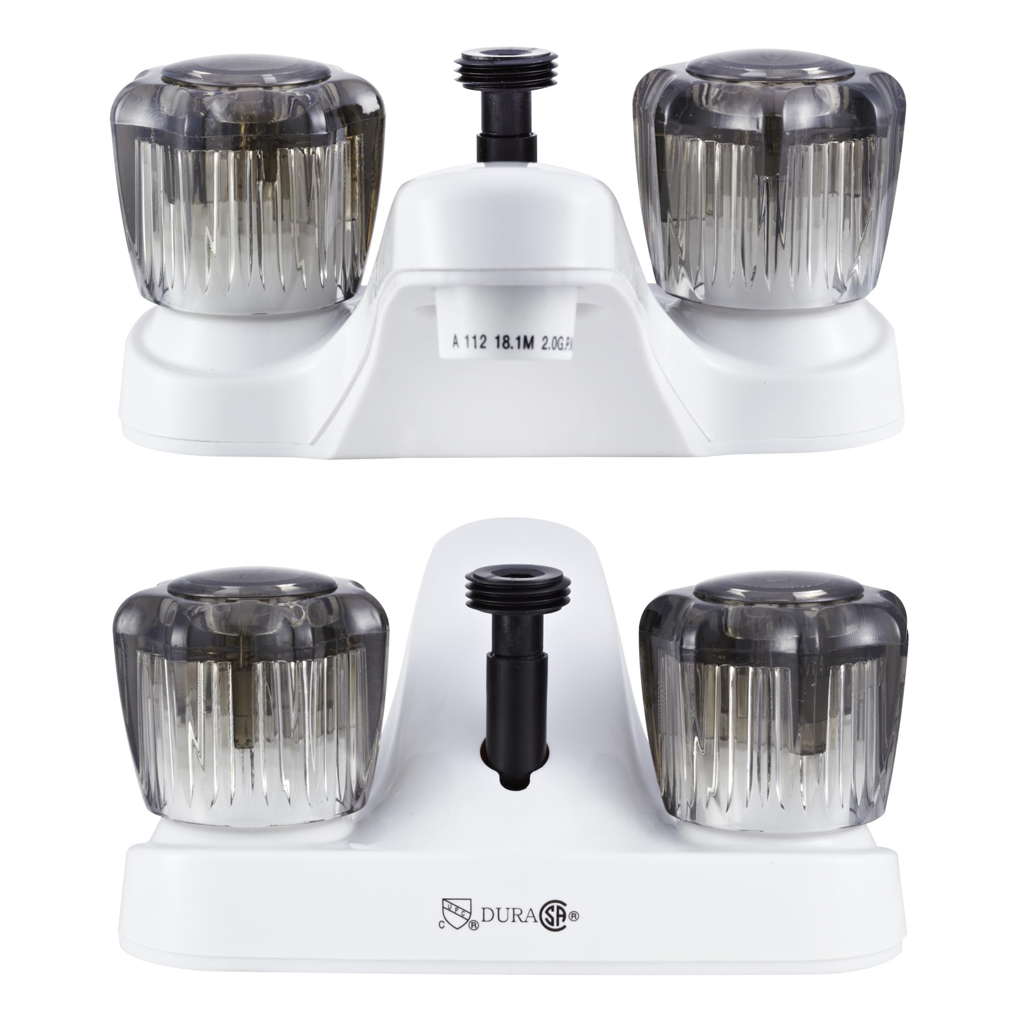 Dura Faucet RV - Grifo de lavabo con manguera de ducha para todos los vehículos recreativos y autocaravanas