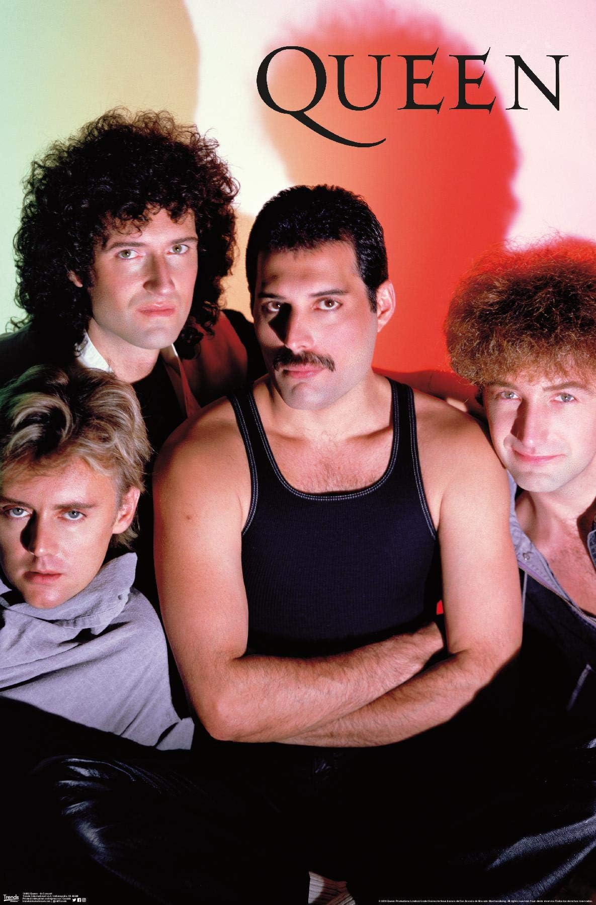 Trends International Queen-in Concert Wall Poster, 22.375" x 34", Multi