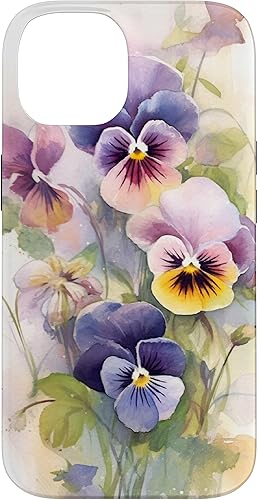 Miniatura 4 de Funda para iPhone SE (2020)  7  8 Pansies Flowers Floral Bouquet Garden Boho Happy Chic para mujer